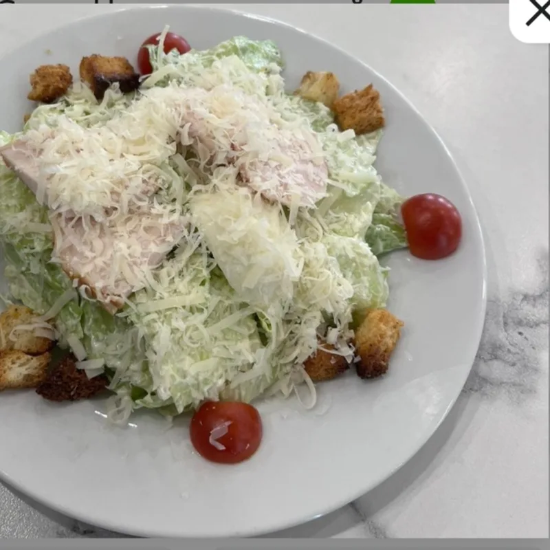 Цезарь с курицей